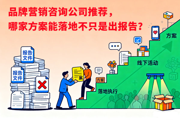 品牌營(yíng)銷咨詢公司推薦，哪家方案能落地不只是出報(bào)告？