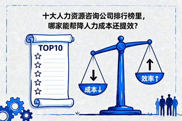十大人力資源咨詢公司排行榜里，哪家能幫降人力成本還提效？