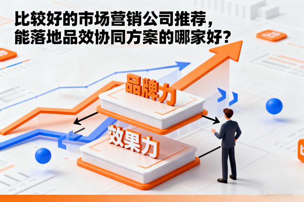 比較好的市場營銷公司推薦，能落地品效協(xié)同方案的哪家好？