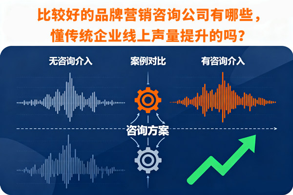 比較好的品牌營銷咨詢公司有哪些，懂傳統(tǒng)企業(yè)線上聲量提升的嗎？