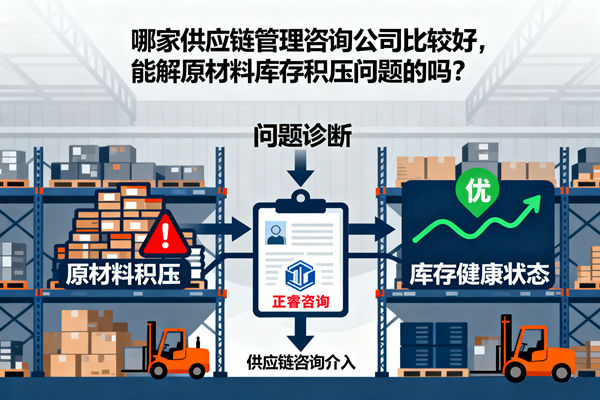 哪家供應(yīng)鏈管理咨詢公司比較好，能解原材料庫(kù)存積壓?jiǎn)栴}的嗎？